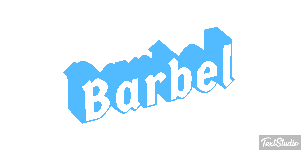 Barbel Effetto testo