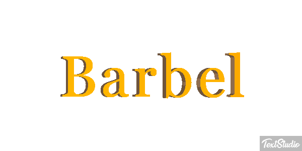 Barbel Effetto testo