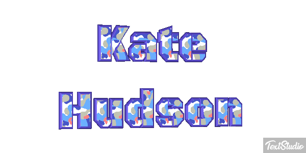 Kate Hudson Text effect