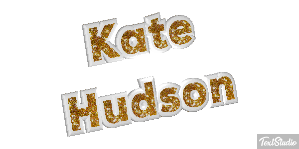 Kate Hudson Text effect