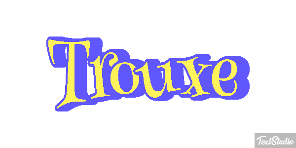 Trouxe Text effect