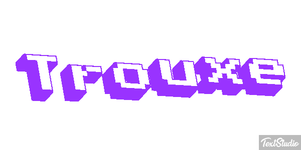 Trouxe Text effect