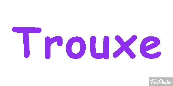 Trouxe Text effect