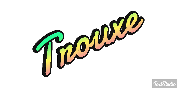 Trouxe Text effect
