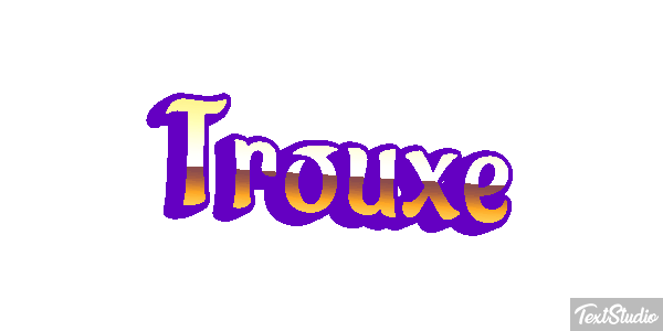 Trouxe Text effect