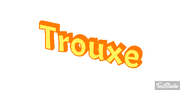 Trouxe Text effect