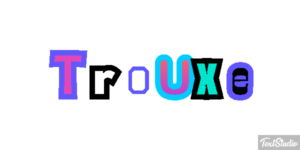 Trouxe Text effect