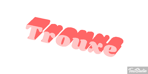 Trouxe Text effect