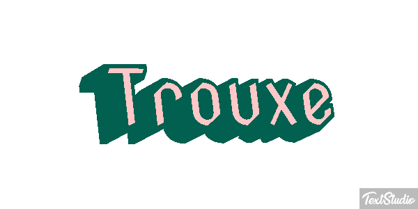 Trouxe Text effect