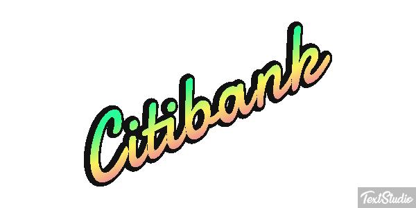 Citibank Effet de texte