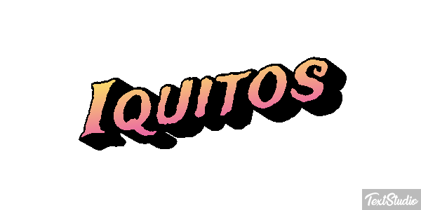 Iquitos テキスト効果