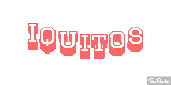 Iquitos テキスト効果