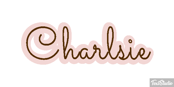 Charlsie Text effect