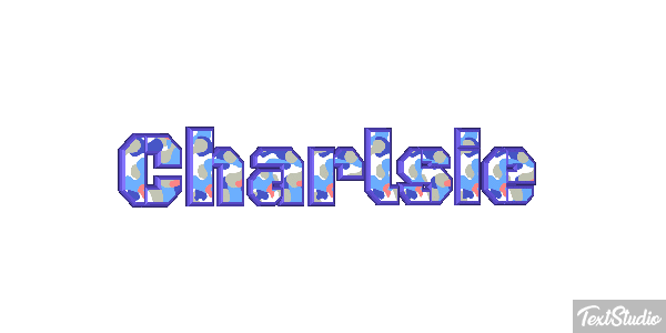 Charlsie Text effect