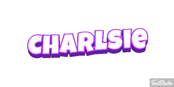 Charlsie Text effect