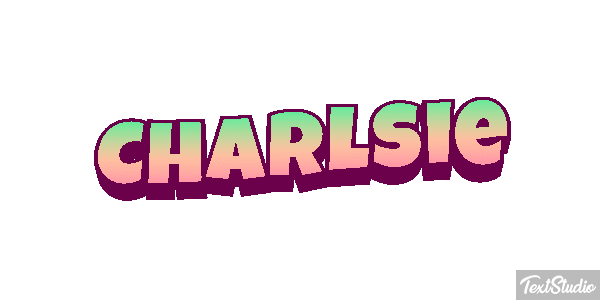 Charlsie Text effect