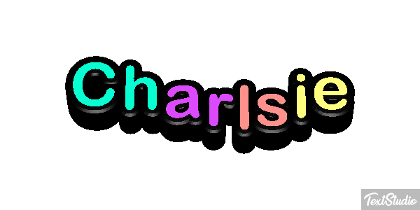 Charlsie Text effect