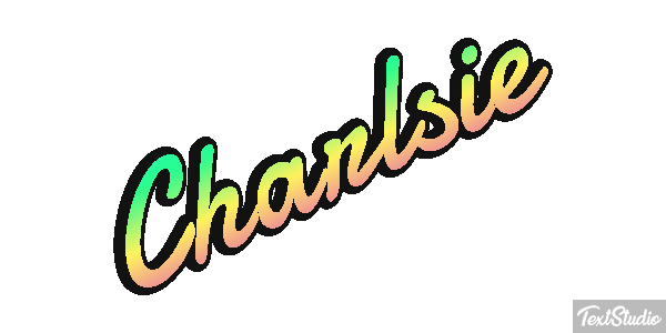 Charlsie Text effect