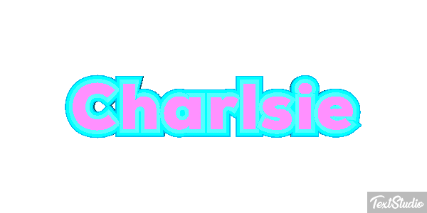 Charlsie Text effect