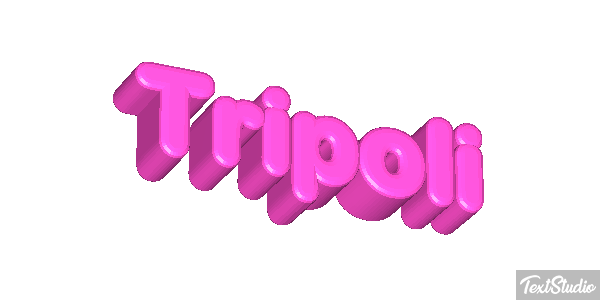Tripoli Текстовый эффект