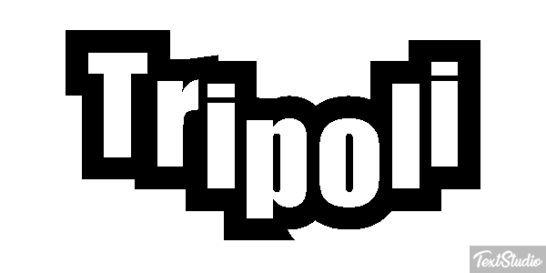 Tripoli Текстовый эффект