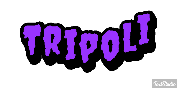 Tripoli Текстовый эффект