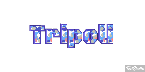 Tripoli Текстовый эффект
