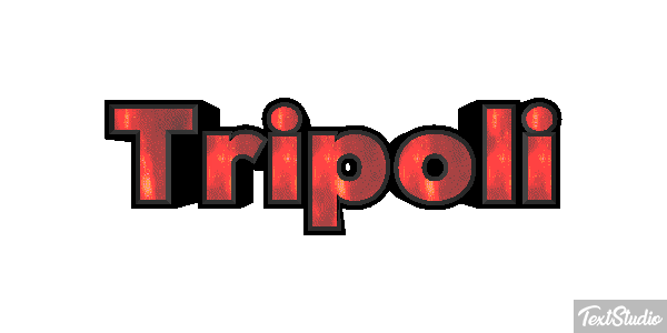 Tripoli Текстовый эффект