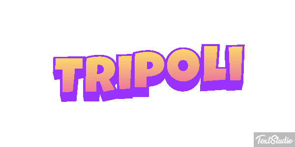 Tripoli Текстовый эффект