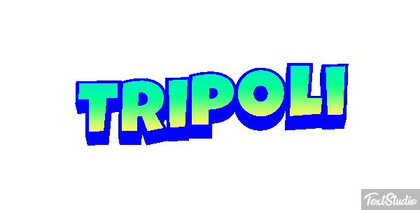 Tripoli Текстовый эффект