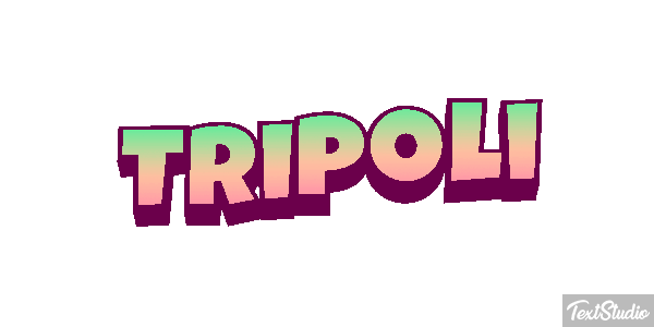 Tripoli Текстовый эффект