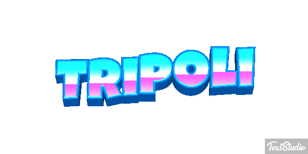Tripoli Текстовый эффект