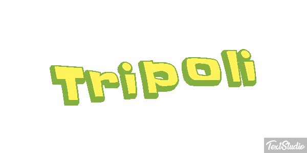 Tripoli Текстовый эффект