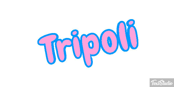 Tripoli Текстовый эффект
