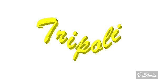 Tripoli Текстовый эффект