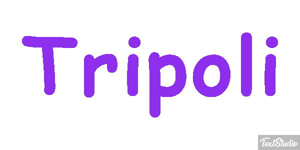 Tripoli Текстовый эффект