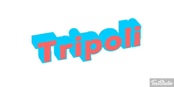 Tripoli Текстовый эффект