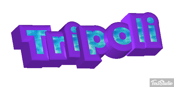 Tripoli Текстовый эффект