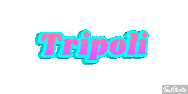 Tripoli Текстовый эффект