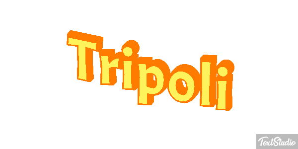 Tripoli Текстовый эффект