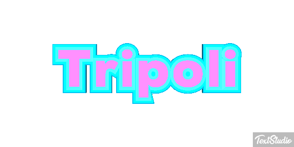 Tripoli Текстовый эффект