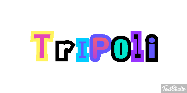 Tripoli Текстовый эффект