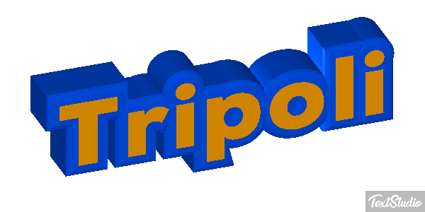 Tripoli Текстовый эффект