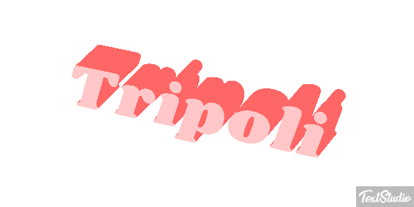 Tripoli Текстовый эффект