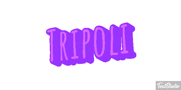 Tripoli Текстовый эффект