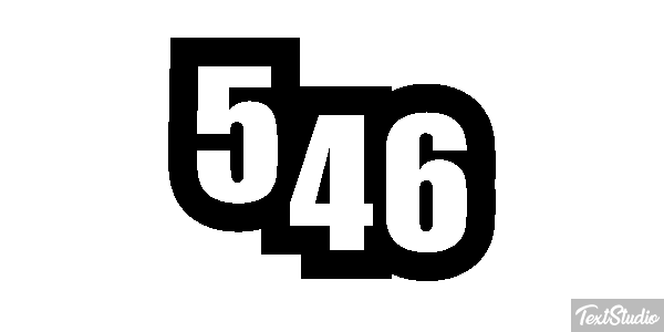 546 Text effect