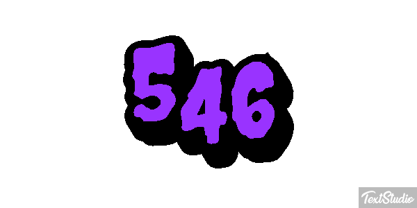 546 Text effect