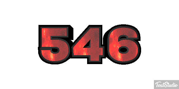 546 Text effect