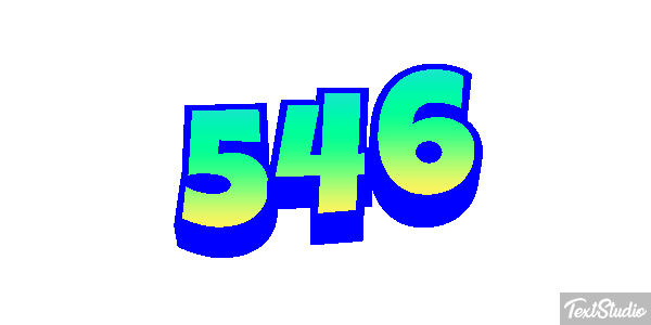546 Text effect