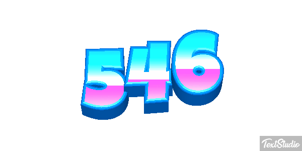 546 Text effect